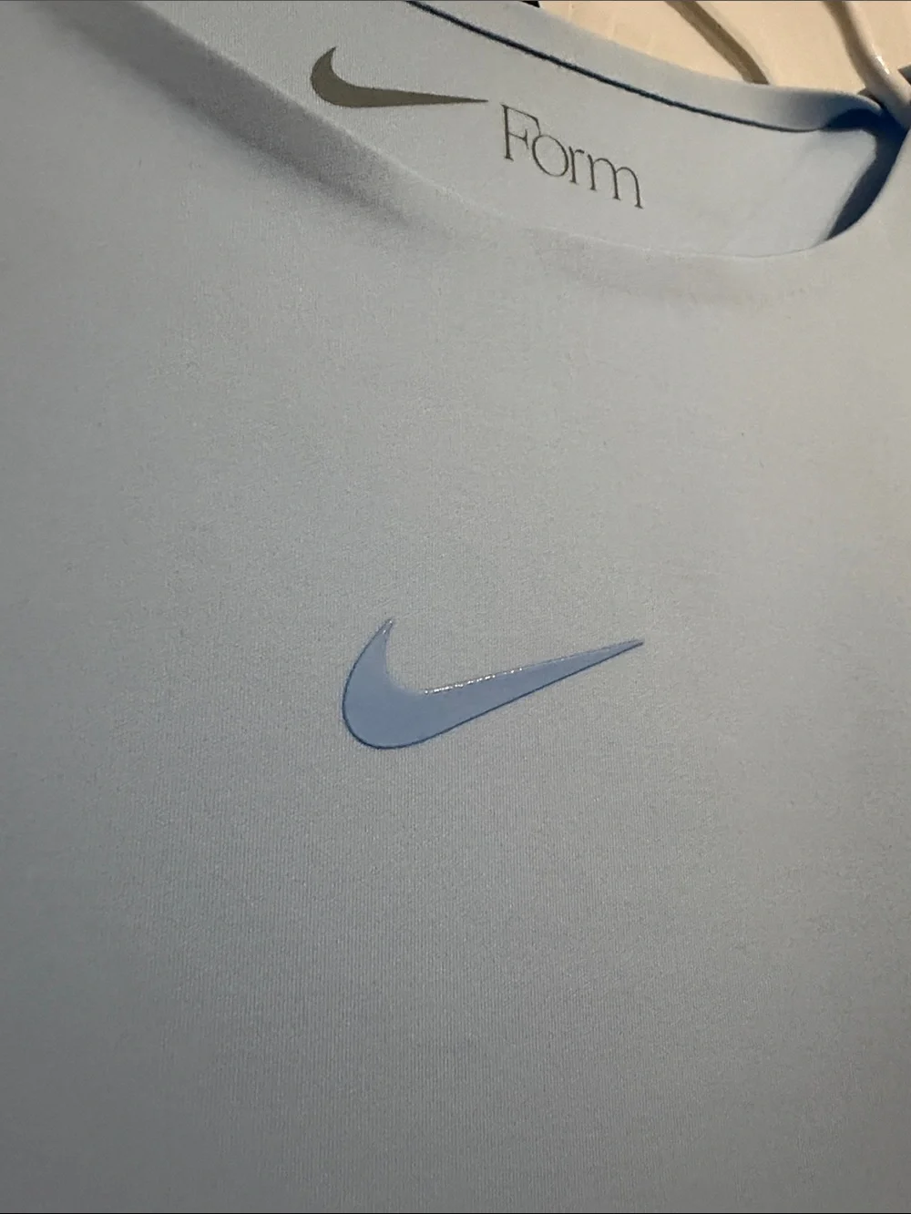 Nike Women’s Pale Blue Short Sleeve Athletic Tee